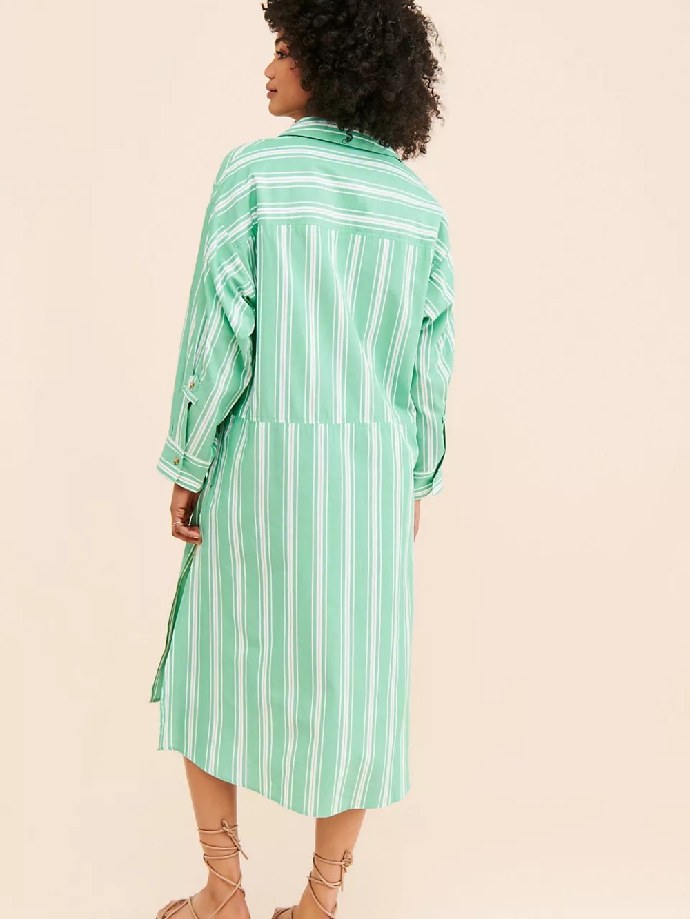 NWOT Anthropologie Shirt Dress Size 2X - Picture 2 of 6